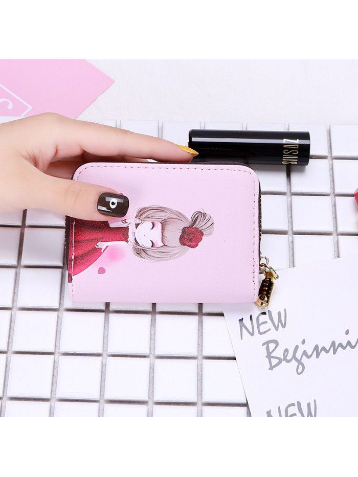  new organ card bag women's fashion multi card business card bag zipper zero wallet card cover