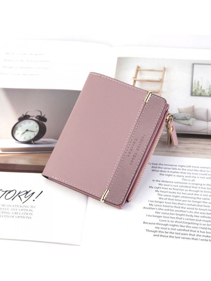 New women's wallet Korean fashion walletwomen vertical zipper bag versatile leather zero wallet wholesale