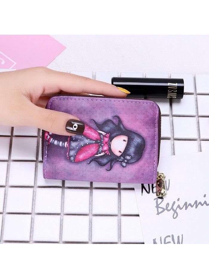  new organ card bag women's fashion multi card business card bag zipper zero wallet card cover