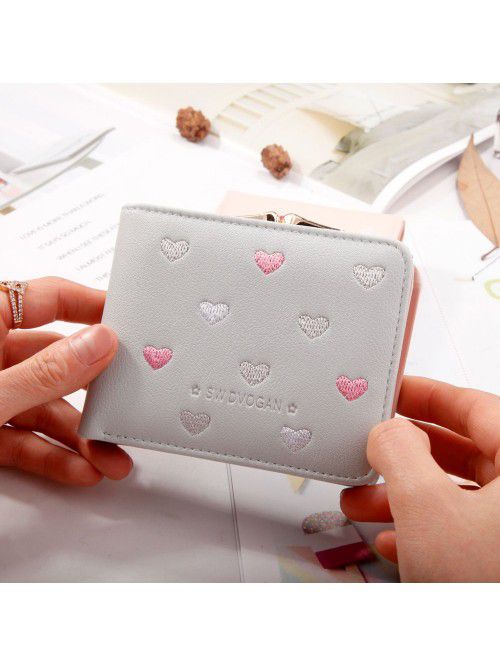  new women's wallet short wallet hand bag walletwo...