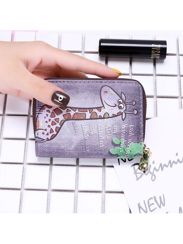  new organ card bag women's fashion multi card business card bag zipper zero wallet card cover