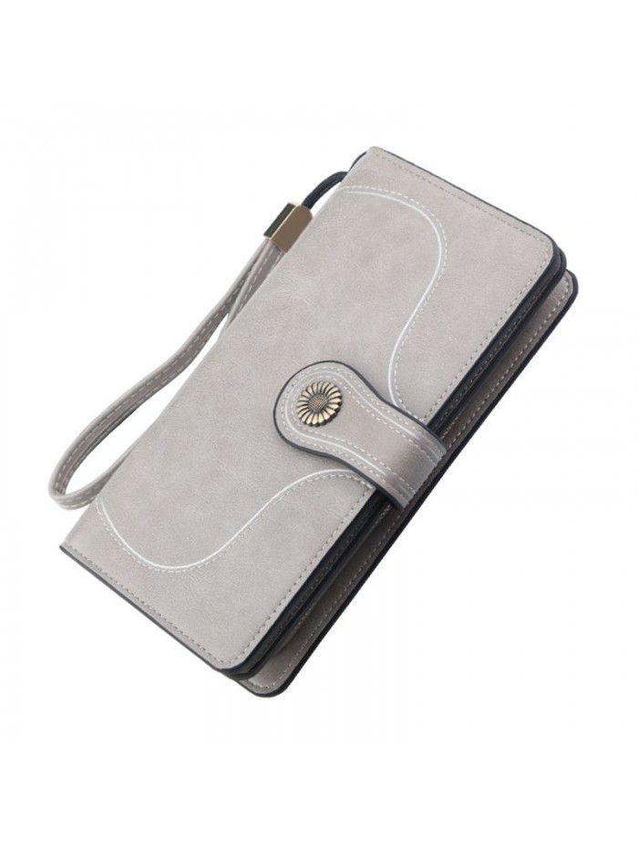 New women's wallet fashion Korean clasp handbag retro wallet fashion zipper bag manufacturer wholesale