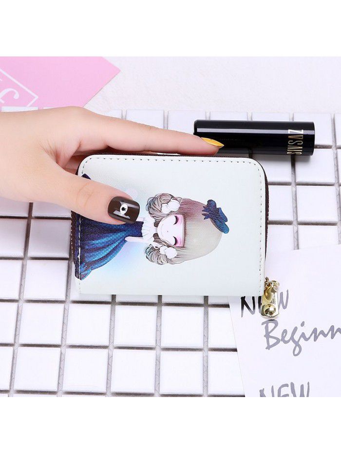  new organ card bag women's fashion multi card business card bag zipper zero wallet card cover