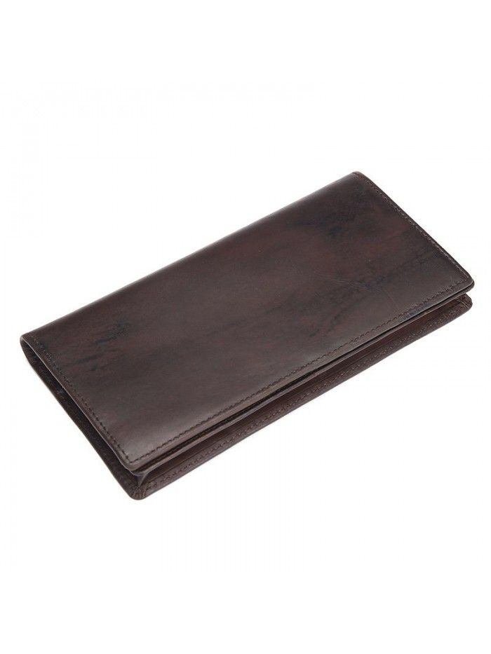 New head leather wallet hand painted Retro Leather leisure wallet hand bag men's wallet wholesale