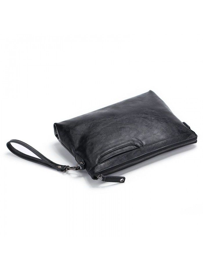 Men's handbag fashion large capacity envelope bag hand bag men's soft leather leisure hand bag wallet wholesale new men's bag