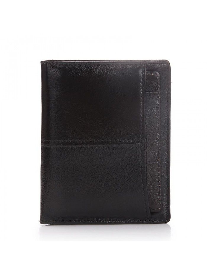 New foreign trade men's wallet men's leather short vertical head leather leisure soft wallet manufacturers wholesale