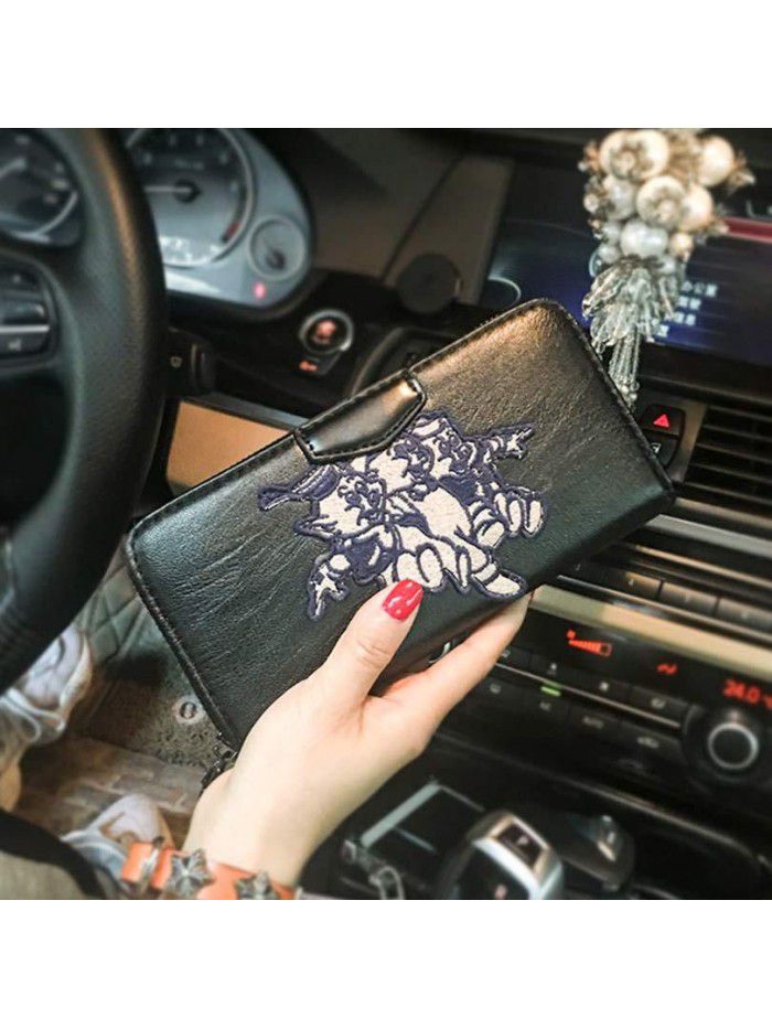 Q2020 new Korean wallet pig design fashion men's Bag New Korean wallet Long Wallet multi card