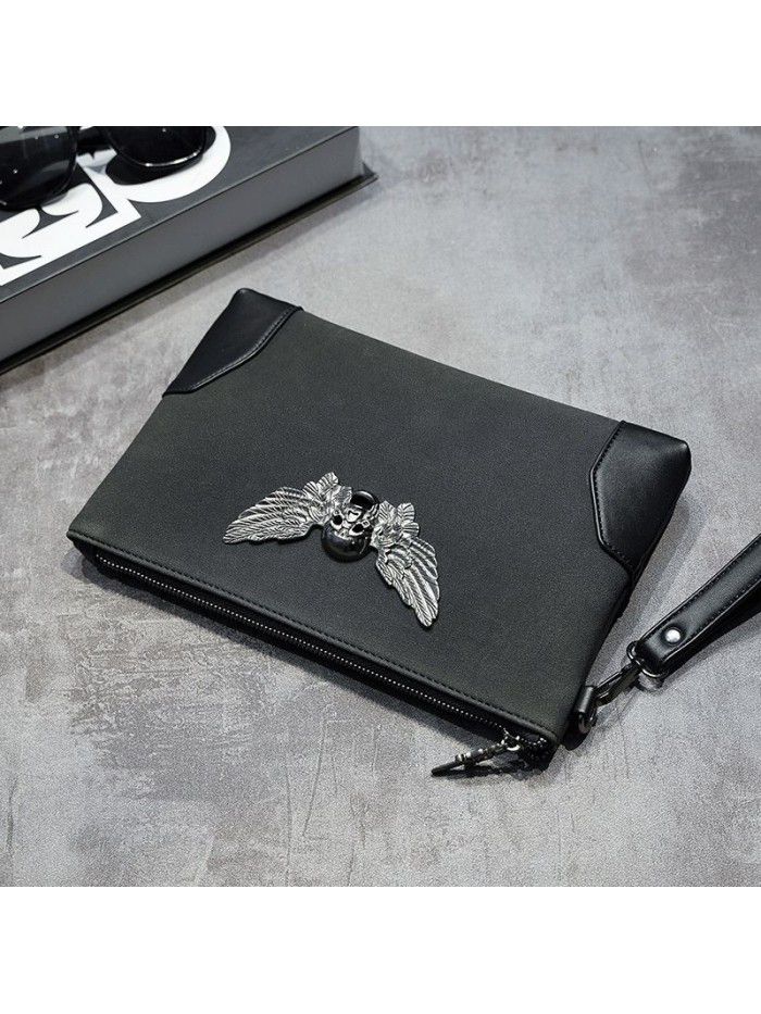  new hand bag men's fashion personality hand bag letter bag men's handbag men's bag wallet men's wholesale