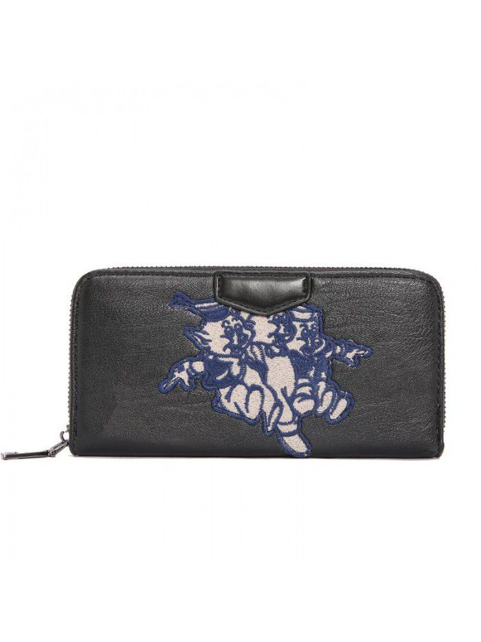 Q2020 new Korean wallet pig design fashion men's Bag New Korean wallet Long Wallet multi card