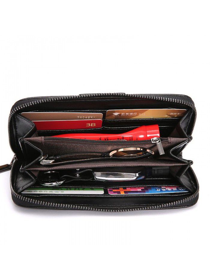 Q2020 new Korean wallet pig design fashion men's Bag New Korean wallet Long Wallet multi card