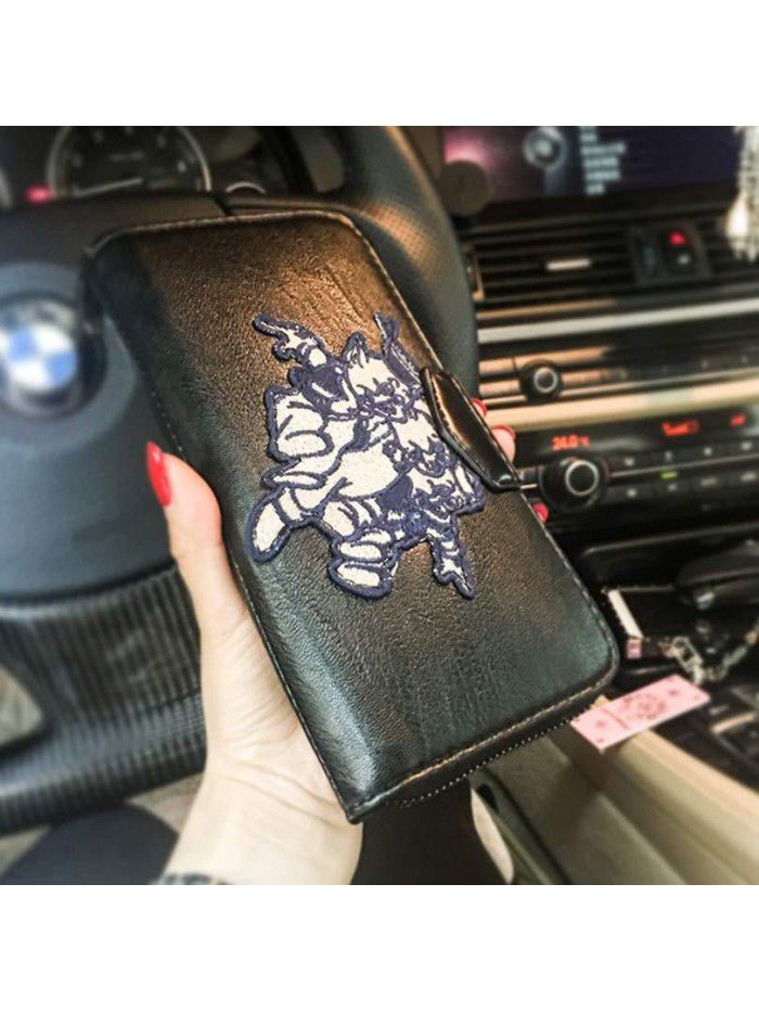 Q2020 new Korean wallet pig design fashion men's Bag New Korean wallet Long Wallet multi card