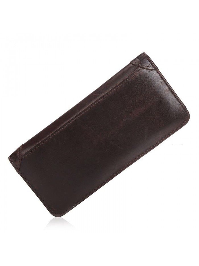 Foreign trade source new men's bag men's casual leather hand bag head layer leather wallet bag hand bag zipper bag