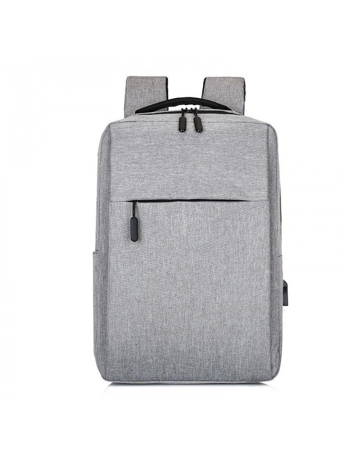 Cross border custom logo Xiaomi backpack new simple USB rechargeable backpack men's and women's business leisure computer bag