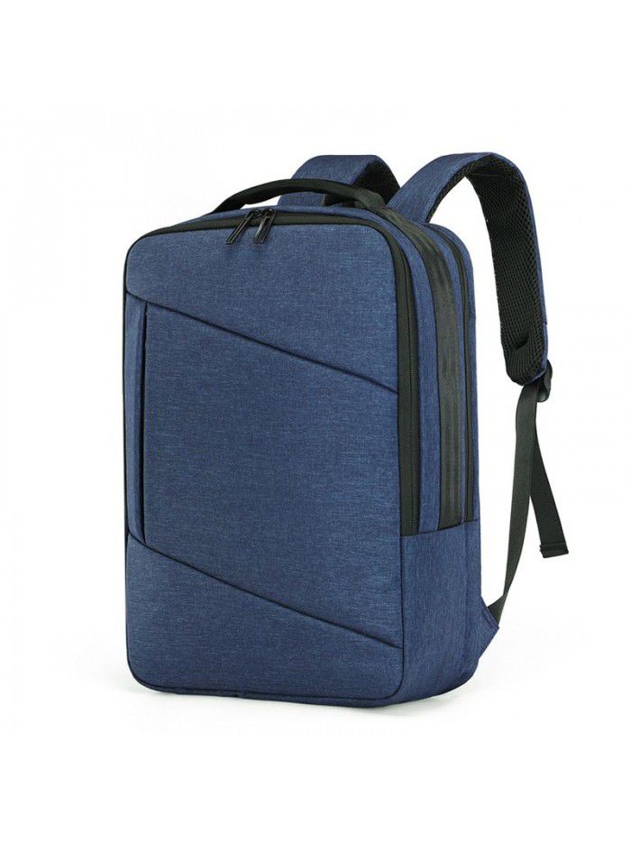 Manufacturer wholesale fashion commuting backpack men Oxford cloth large capacity computer backpack leisure student schoolbag customization