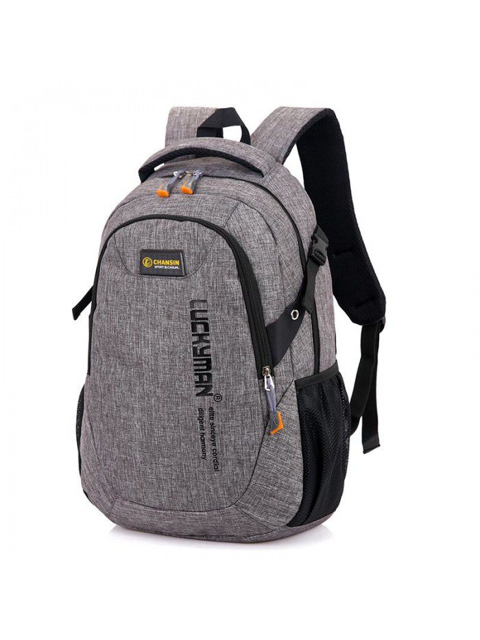 Cross border travel backpack leisure printing Student Backpack schoolbag logo customized student bag printing