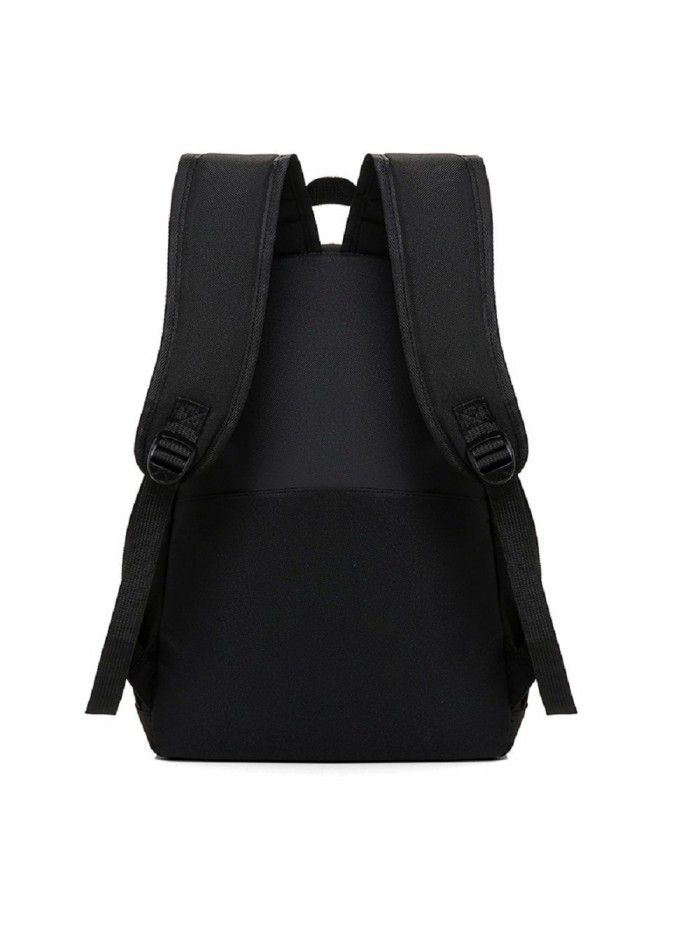 Cross border new leisure backpack nylon solid color student schoolbag backpack wholesale custom Backpack