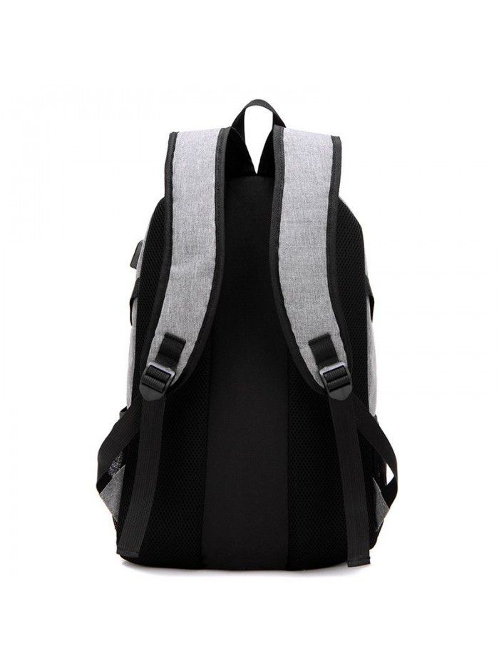 Cross border Korean multi-function USB charging backpack college students' schoolbag leisure backpack computer bag wholesale