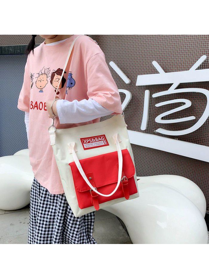  new schoolbag for female junior high school students Korean backpack for high school students