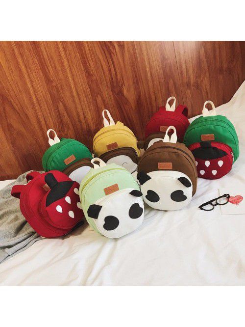 Spot wholesale children's cute cartoon backpack fa...