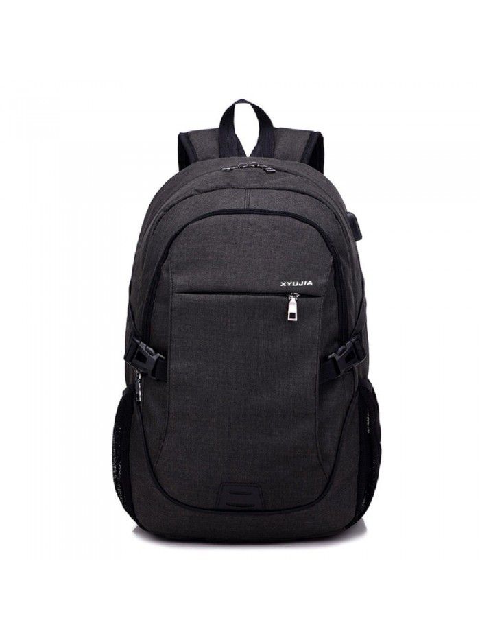 Cross border Korean multi-function USB charging backpack college students' schoolbag leisure backpack computer bag wholesale