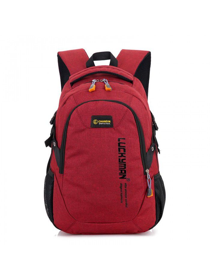 Cross border travel backpack leisure printing Student Backpack schoolbag logo customized student bag printing