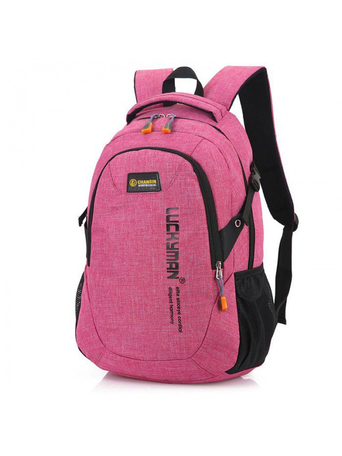 Cross border travel backpack leisure printing Student Backpack schoolbag logo customized student bag printing