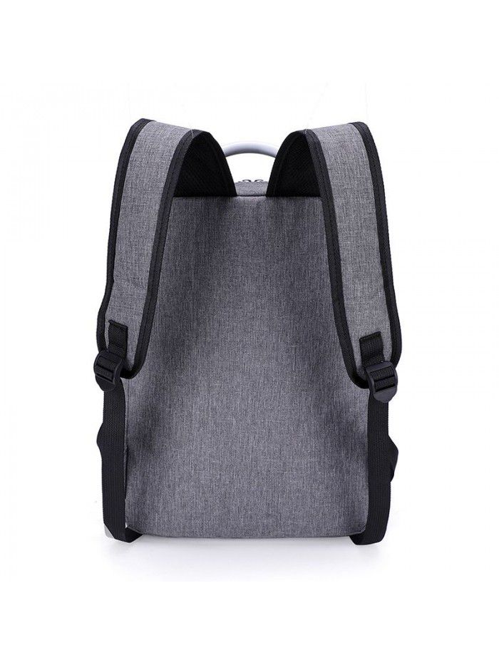 Cross border new leisure backpack student schoolbag computer backpack manufacturer direct wholesale customized one on behalf of hair