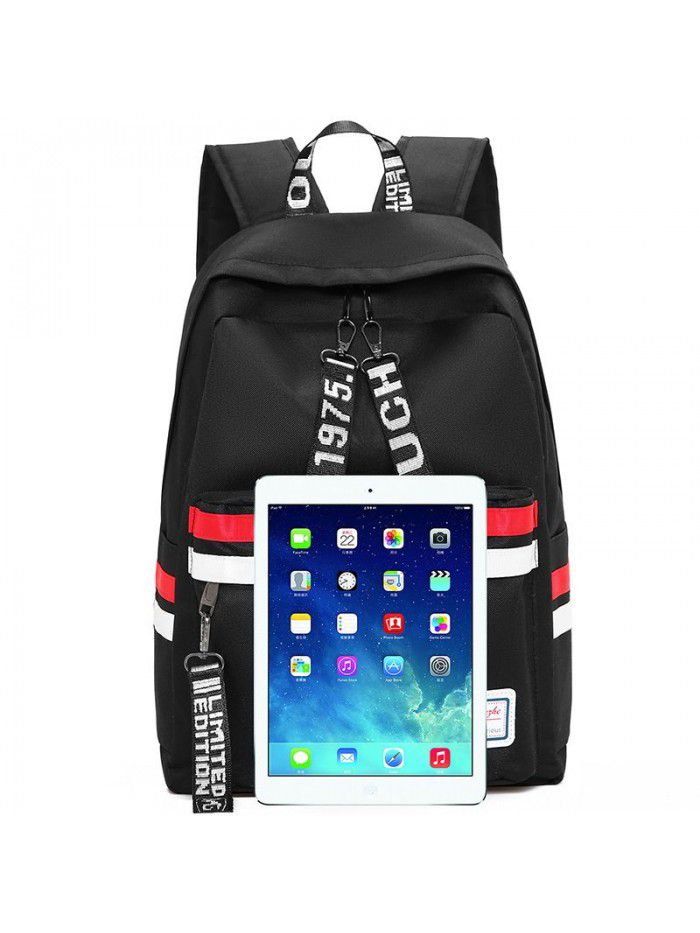  new cross border leisure backpack student bag lovers Backpack Travel bag manufacturer direct wholesale customization