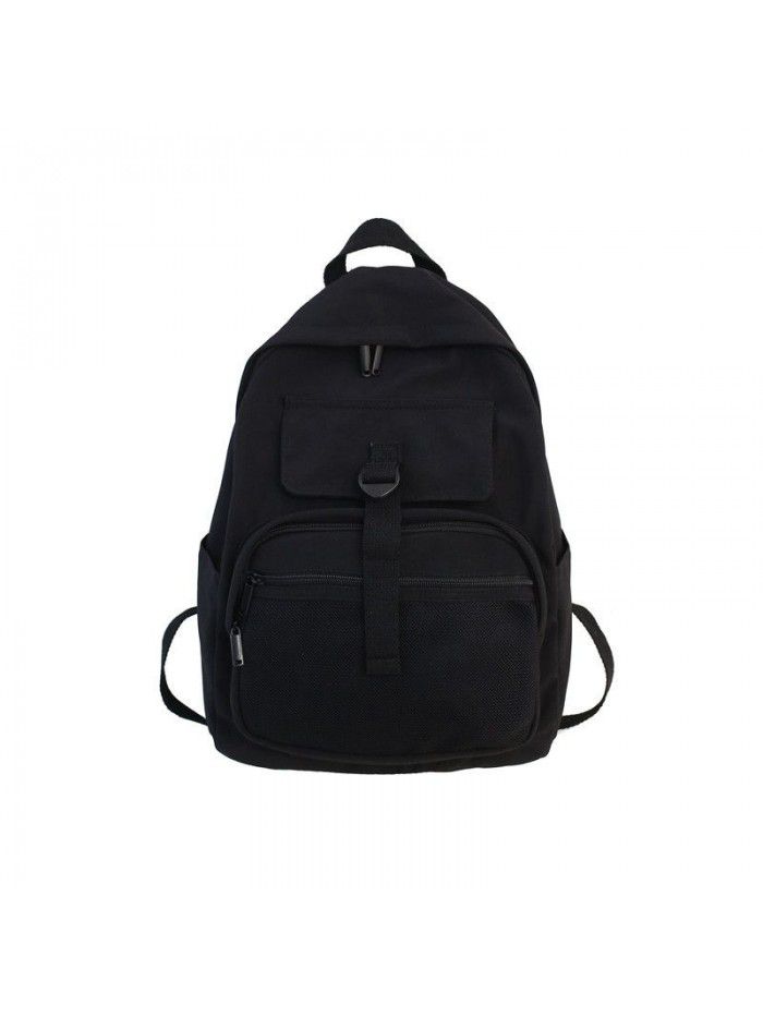 Student Backpack NEW leisure chaoku composite cloth load reducing wear resistant waterproof port wind work clothes men's and women's schoolbag 