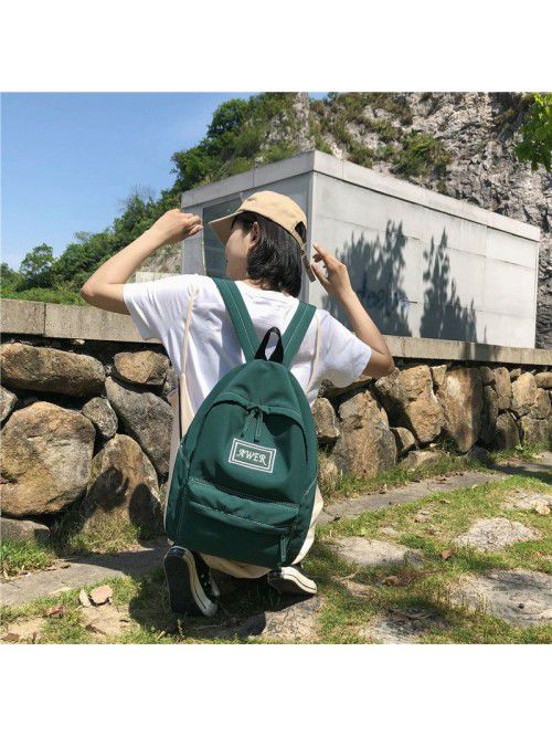 Double shoulder schoolbag 2020 new classic college...