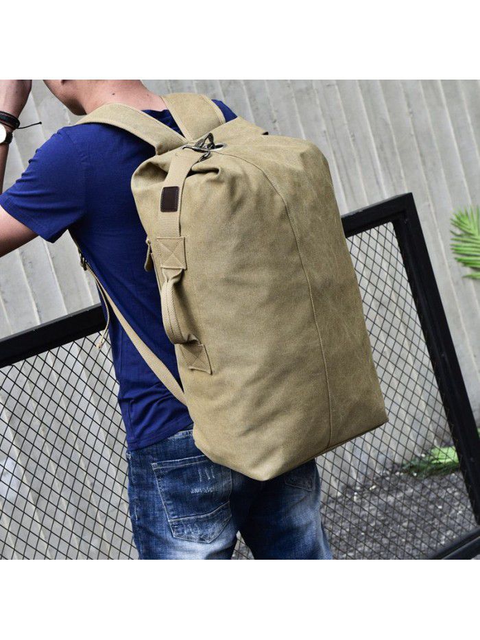 Fashion large capacity Travel Backpack men's backpack outdoor travel sports bag tidal current Canvas Backpack men's bag