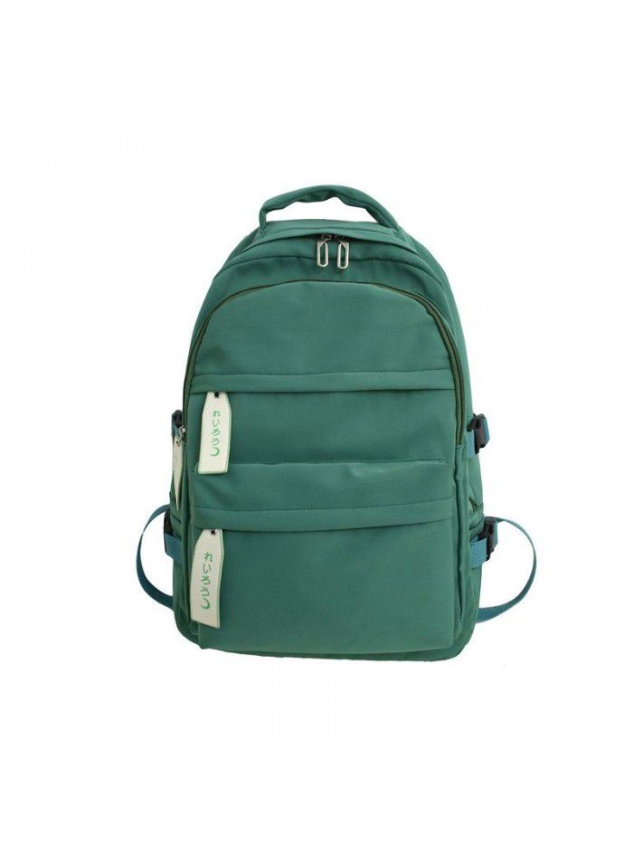 Schoolbag women's Korean version of Harajuku ulzzang high school students' simple and versatile Forest Department large capacity Backpack