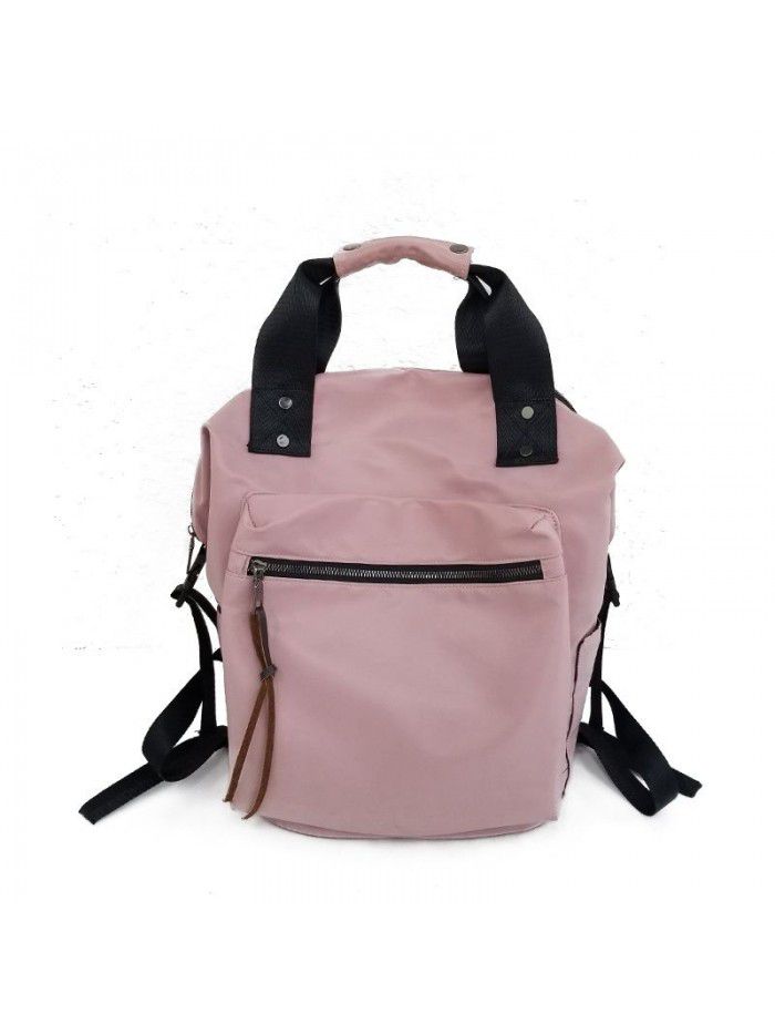 Nylon Backpack, Korean Academy style, light weight, water proof, portable travel bag, schoolbag 