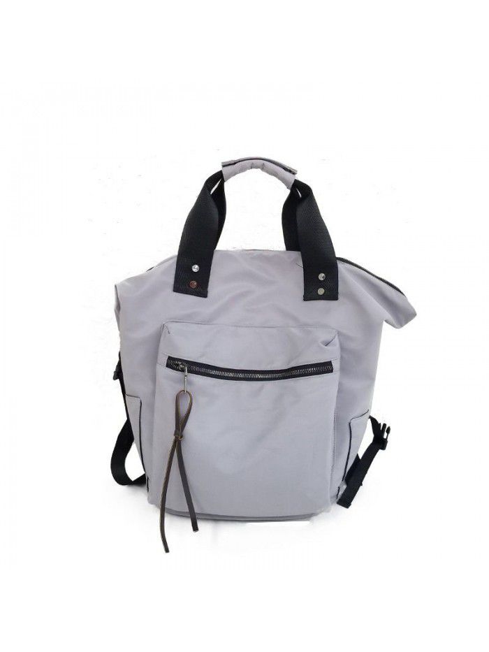 Nylon Backpack, Korean Academy style, light weight, water proof, portable travel bag, schoolbag 