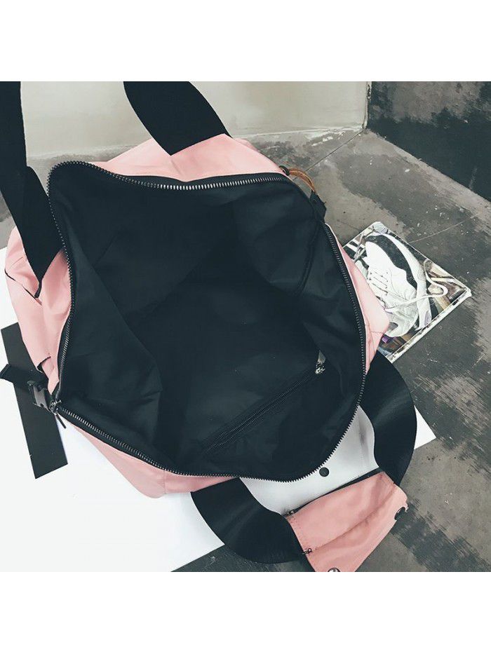 Nylon Backpack, Korean Academy style, light weight, water proof, portable travel bag, schoolbag 