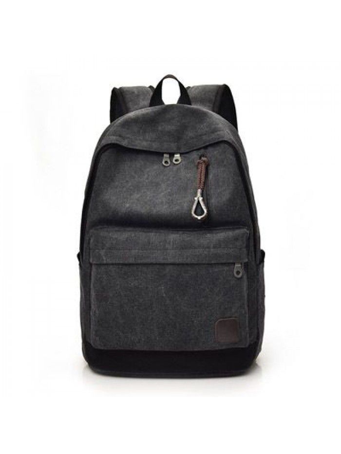 Fashion trend backpack casual Canvas Backpack retro travel bag college boys and girls schoolbag 8016