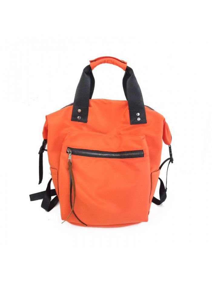 Nylon Backpack, Korean Academy style, light weight, water proof, portable travel bag, schoolbag 