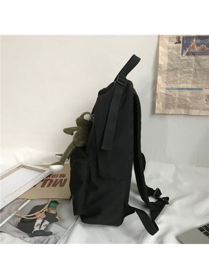 Double shoulder schoolbag new nylon water-proof, anti-wear, anti-theft, college style, men's and women's double shoulder backpacks 