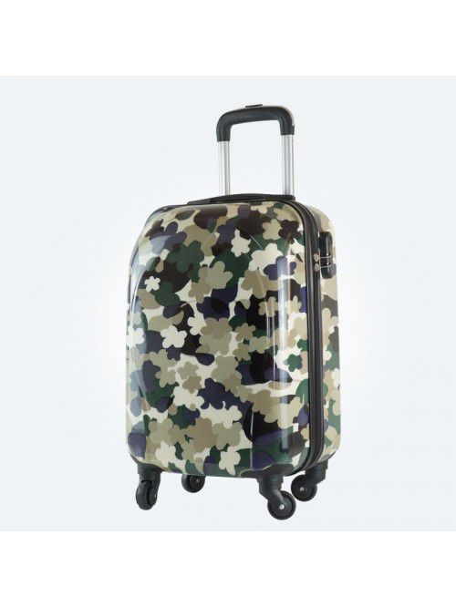 Camouflage Trolley Case 18 inch customized PC suit...