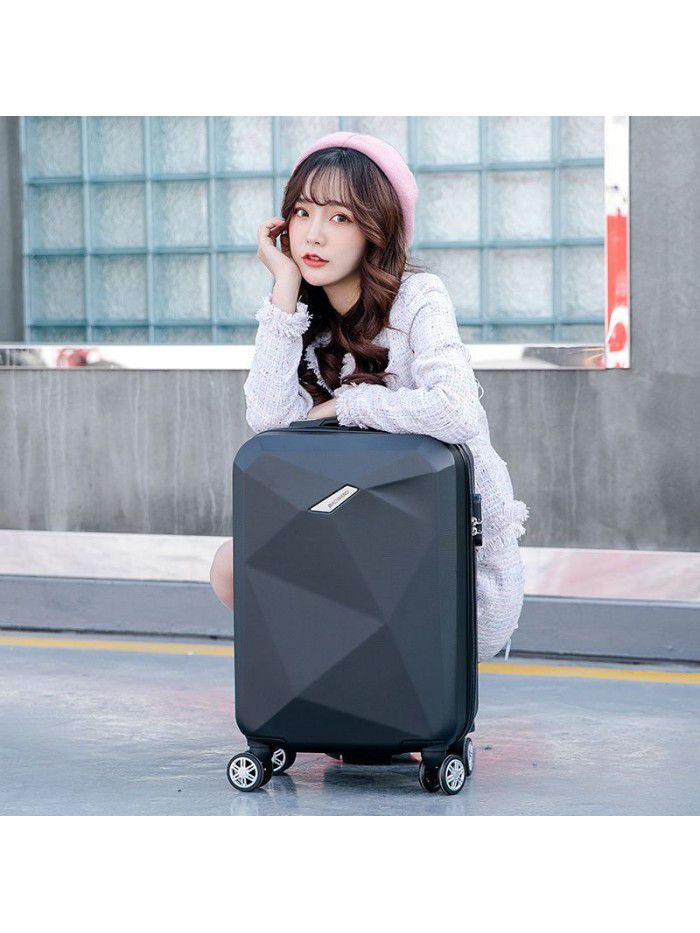 Korean suitcase women's universal wheel ins net red small fresh travel trolley case 24 inch boarding code suitcase tide 
