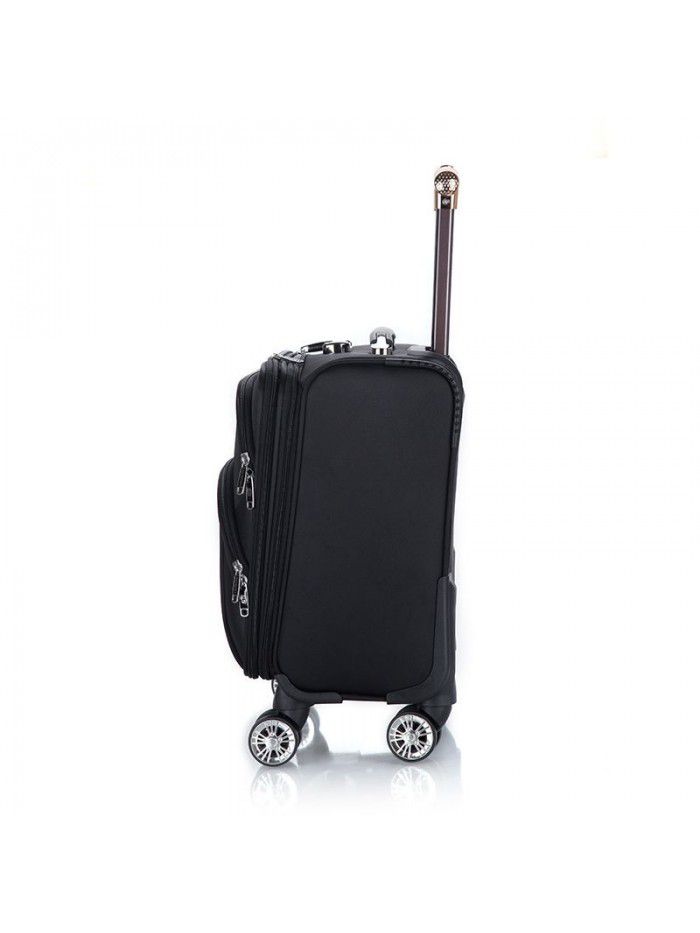 18 inch Oxford cloth small trolley case universal wheel trunk men's and women's stone case computer trunk small travel soft case