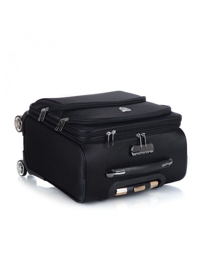 18 inch Oxford cloth small trolley case universal wheel trunk men's and women's stone case computer trunk small travel soft case