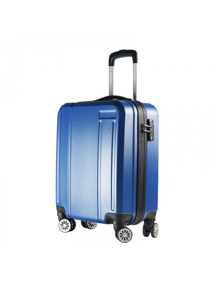 Factory direct business leisure style simple atmosphere suitcase large capacity ABS aluminum alloy pull rod suitcase