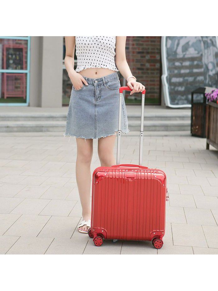 16 inch Trolley Case female small 18 inch light password 24 inch suitcase 20 inch travel boarding case universal wheel male