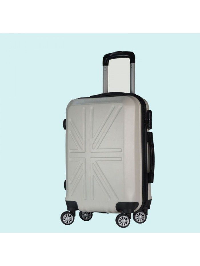 Korean version 21 inch Trolley Case net red ins same silent universal wheel trunk ABS meter shaped trolley suitcase