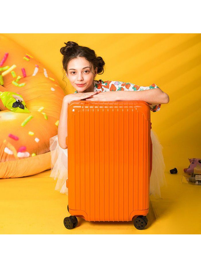 Packagefashion candy color trolley case for boys and girls 