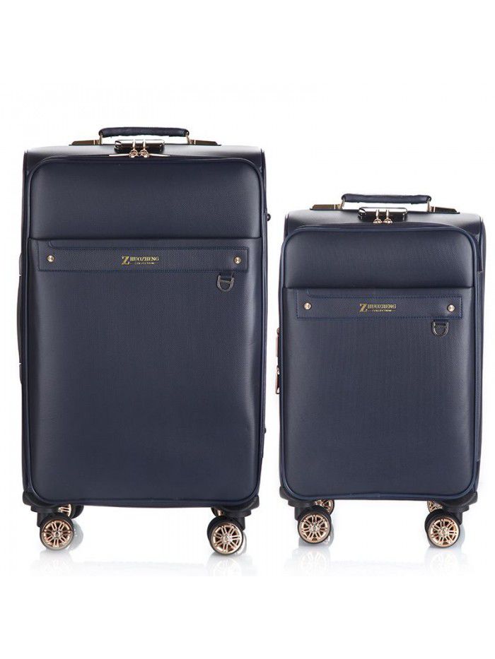 Paul suitcase Trolley Case male youth business code luggage handle case 24 inch Pu Korean travel case female 20