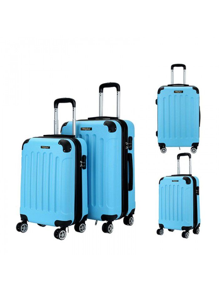 Durable men's and women's neutral suitcase 20 inch 24 inch 28 inch custom Trolley Case universal wheel password box