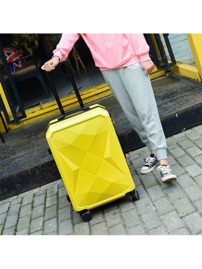 Code box Korean version suitcase women's Trolley Case personalized suitcase men's leather case mother case 