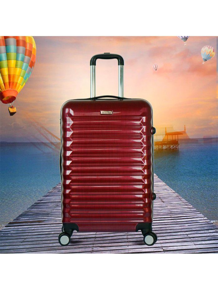 Korean version small fresh suitcase men's and women's universal wheel trolley case 20 inch 26 inch password suitcase in stock